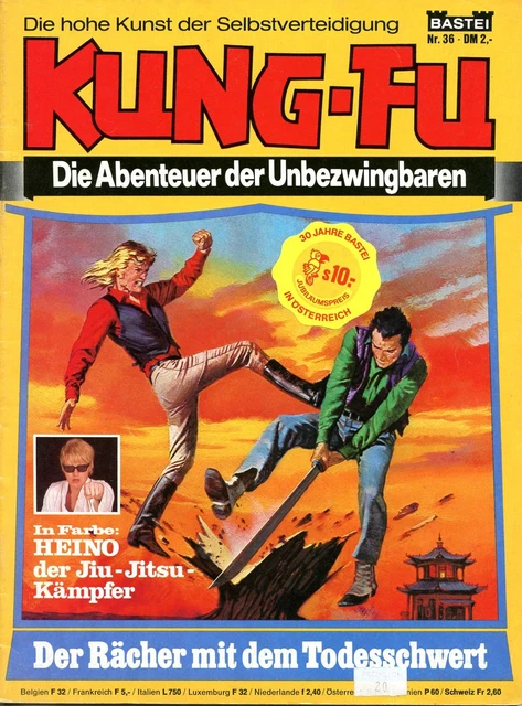COMIC Kung-Fu Nr. 36, Bastei-Verlag, Zustand 2- EUR 8,50 - PicClick DE