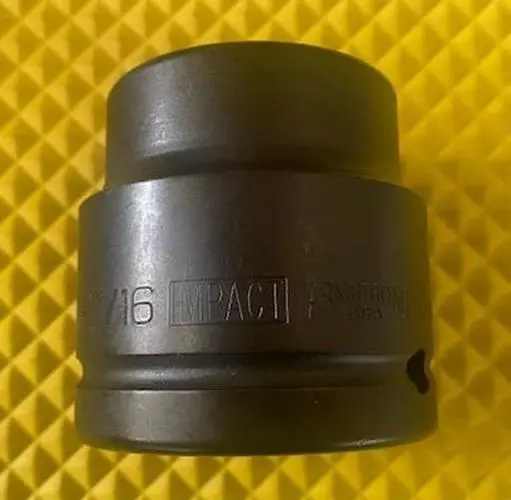 Armstrong 23-046 6 Point 1-1/2 Inch Drive Impact Socket 1-7/16" USA