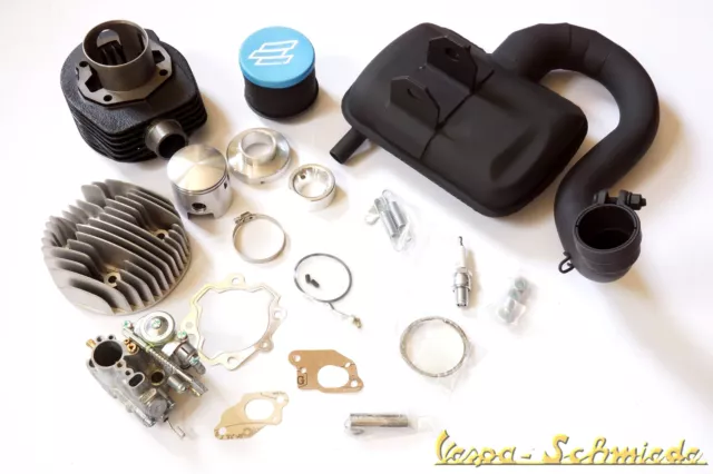 VESPA Tuning-Kit PX 80 - Stufe 1 - DR 135 cm³ Vergaser SI 24 Polini Luftfilter