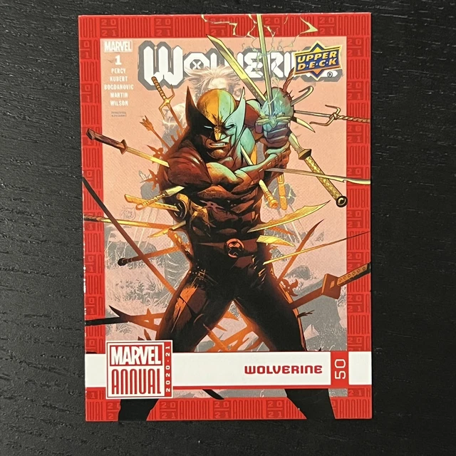 2020-21 Upper Deck Marvel Annual Wolverine Base #50