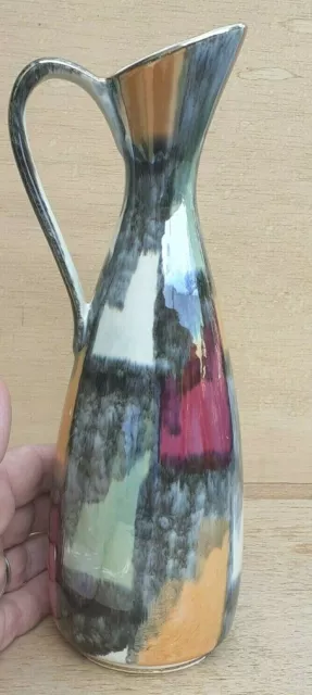 Ancien Vase soliflore Céramique West-Germany  / Fleurs Déco Vintage / 25 cm