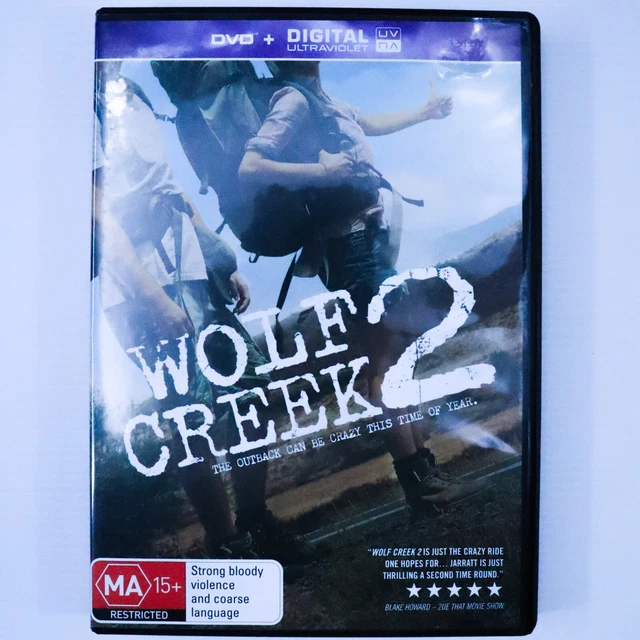 Wolf Creek 2 (DVD, 2014) Horror Thriller Movie - John Jarratt, Ryan Corr - R4