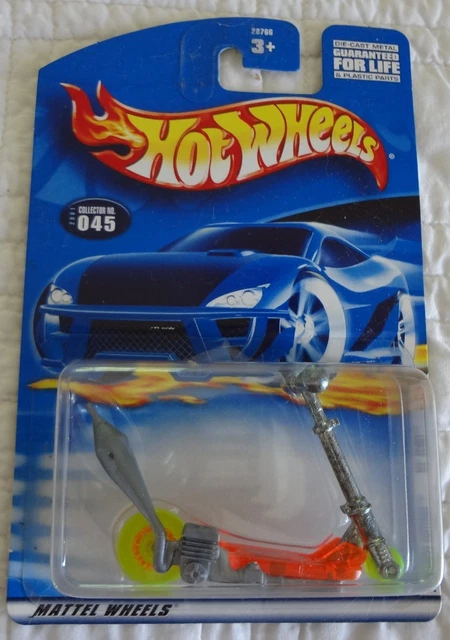 Hot Wheels 2001 First Editions Mo' Scoot Die-Cast Car - No. 33/36, 1:64 Scale