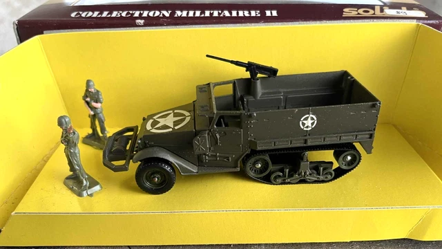 Soldo 1/50, US Half Track M16 DCA 4 Affûts Mtral Cal.50, WW2, Très