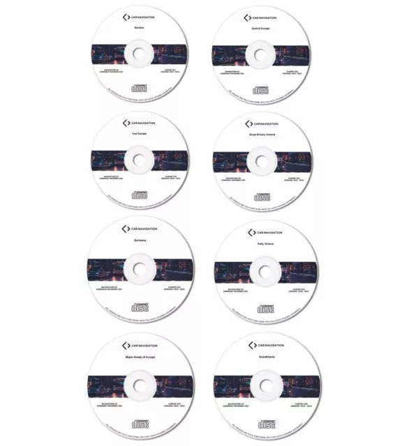 CD Aggiornamento Navigazione per CN1 Carminat Informee Clio Megane Laguna Sceni