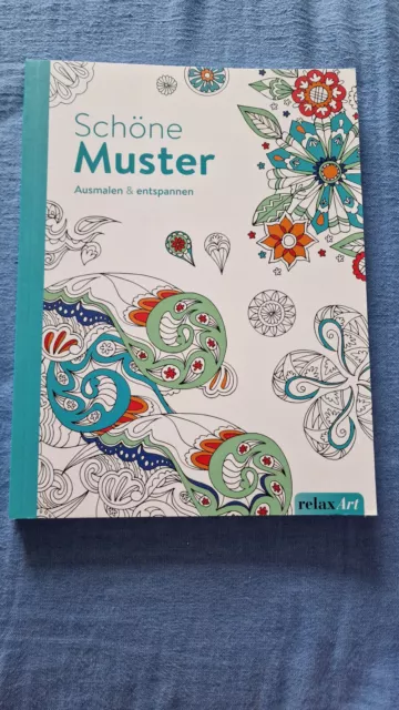 Malblock Malbuch Erwachsene Schöne Muster (Zustand neu, ungenutzt)