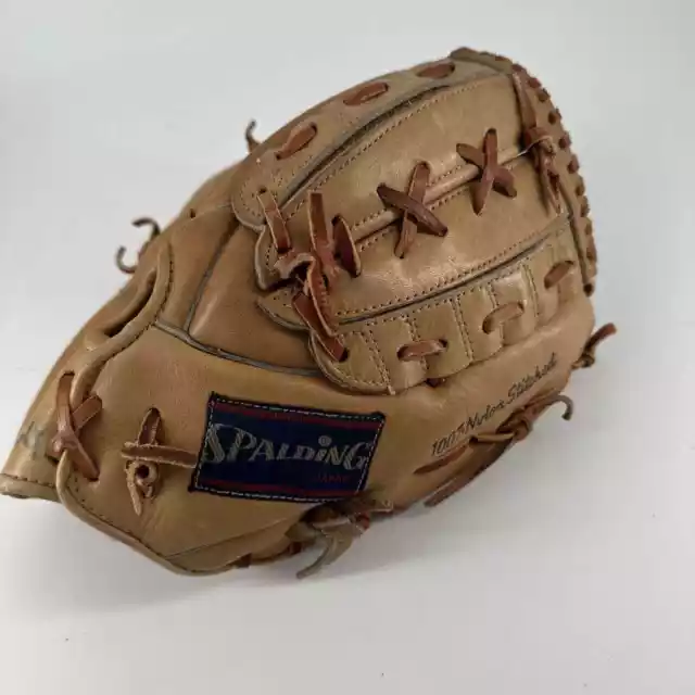 Spalding Baseball Glove Mel Stottlemyre 42-3251 RHT Vintage Professional Model