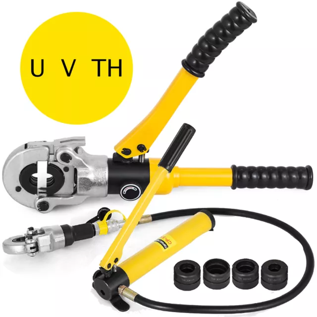 VEVOR Pince à Sertir Hydraulique Forme TH/V 12-28/16-32 Kit de