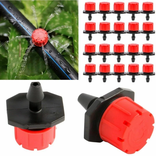 Einstellbarer Emitter Tropfer Tropfbewässerungssprinkler Bewässerungssystem