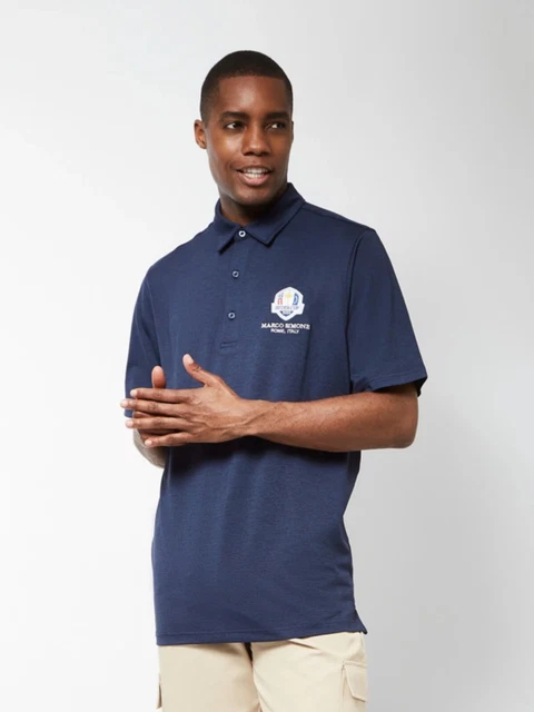 BNWT Ryder Cup 2023 Official Exclusive Golf Polo Shirt UK XXL Marco Simone Navy