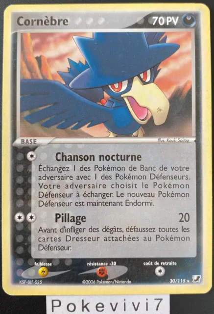 Carte Pokemon CORNEBRE 30/115 Rare Bloc EX Forces Cachées FR OCCASION