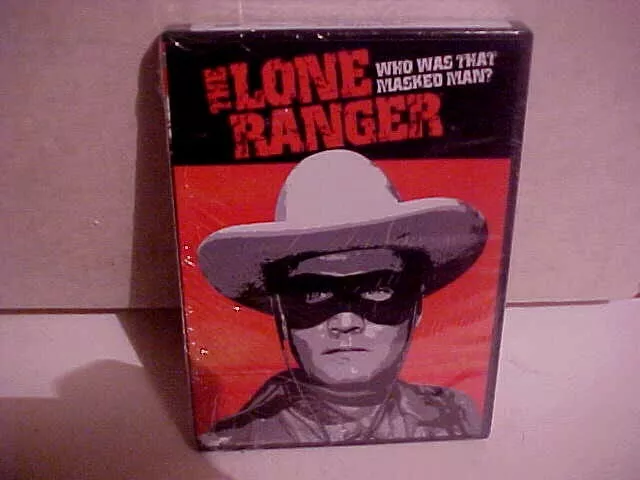 DVD The Lone Ranger: Who Was That Masked Man (DVD, 2013) BRAND NEW CLAYTON MOORE