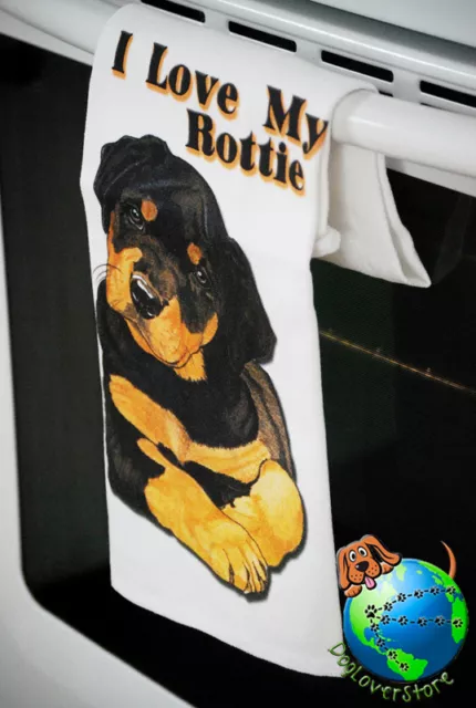 Rottweiler Kitchen Hand Towel