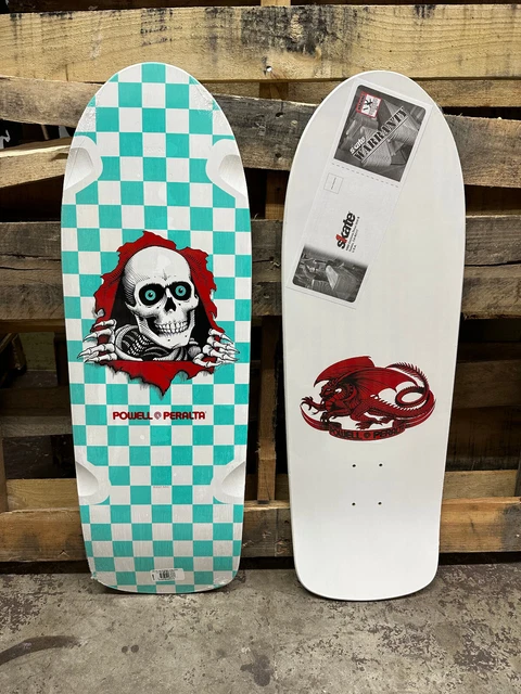 Ripper Checker POWELL PERALTA OG Ripper Checker Old School Reissue Skateboard Deck 10 ...