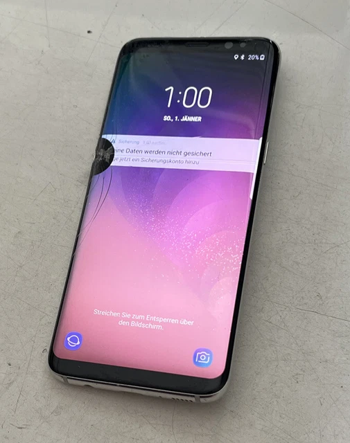 Display LCD OLED originale Samsung S8 SM-G950F schermo recupero dati con cornice