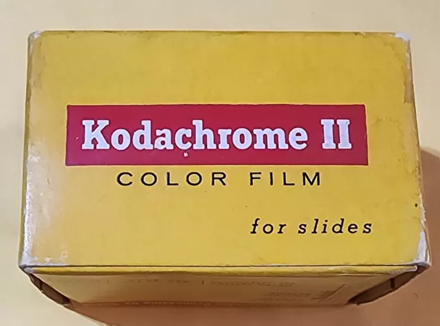 Vintage Eastman Kodak Kodachrome II~ K135-36  35mm color slide Film~Unopened