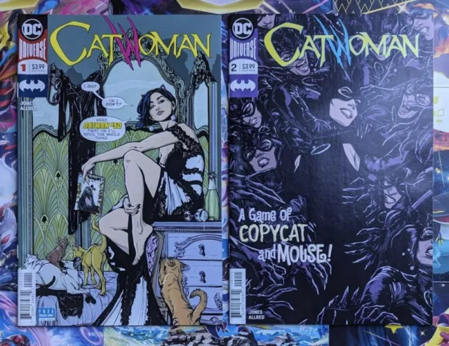 DC Universe Cat Woman Comics Vols #1-4 2018