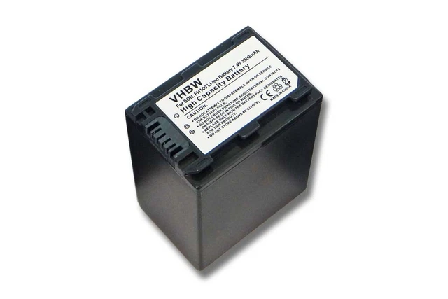 Batterie pour Sony Cybershot DSC-HX100, DSC-HX100V, DSC-HX200V 3300mAh