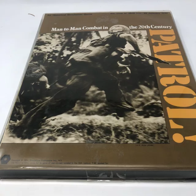 SPI 1974 - PATROL game - Man to Man Combat in the 20th Century Vintage