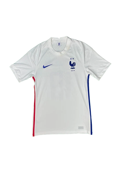 Maillot Football Vintage Equipe De France Extérieur 2020-2021 - N°19 Benzema, Taille XS