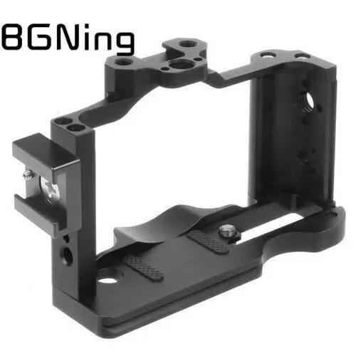 BGNing CNC Aluminum DSLR Camera Form-fitting Cage Case for Sony ZV1 Rig Vlog