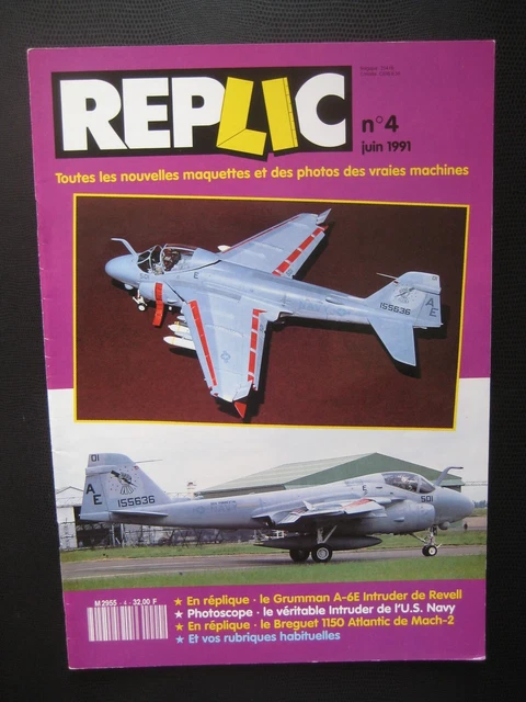 REPLIC n° 4 - GRUMMAN A-6E INTRUDER US NAVY - BREGUET 1150 ATLANTIC