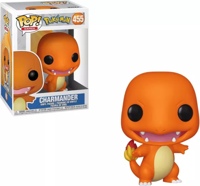 Funko Pop! Vinyl Games Pokemon Charmander Vinyl Figure #455