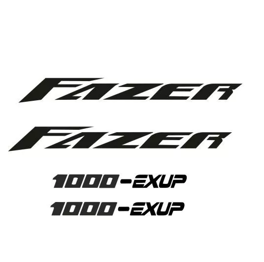 Yamaha Fazer 1000 Exup passendes Aufkleber Set - Motorrad Sticker Set