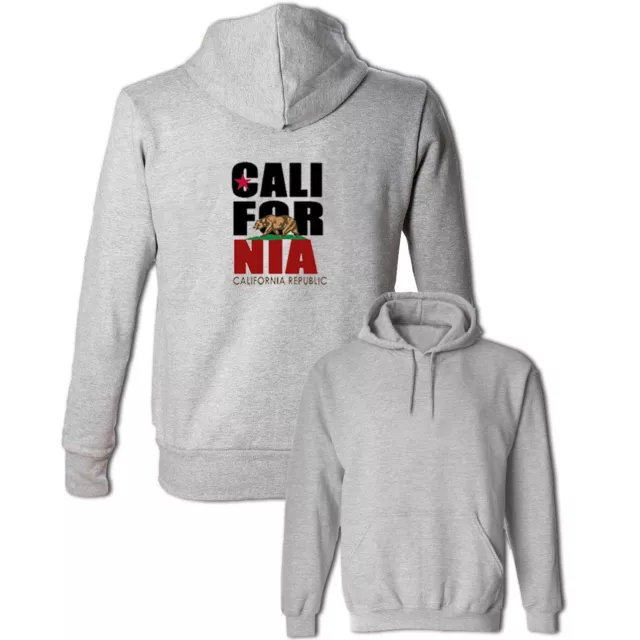 Call For NIA California Republic Print Sweatshirt Unisex Hoodies Graphic Hoody