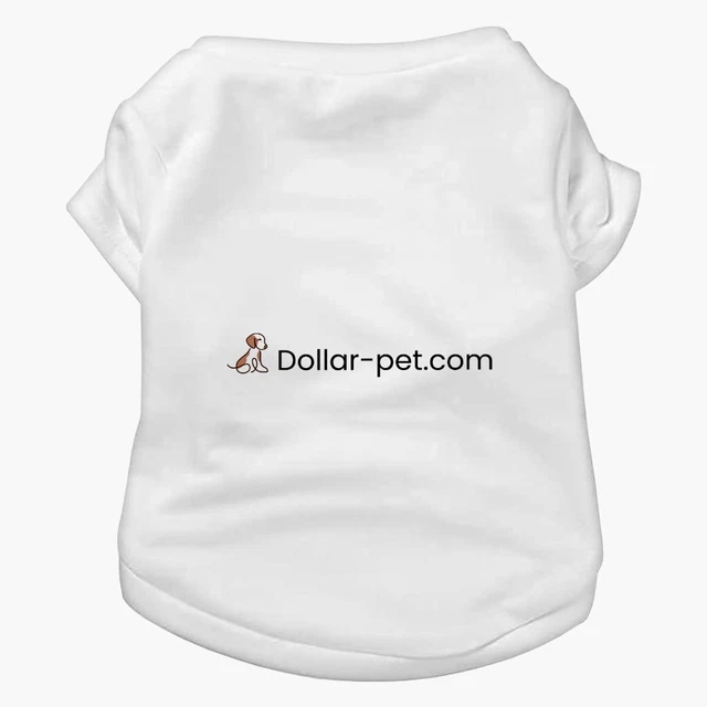 Dollar-pet.com Dog Shirt - Dog Shirt - Printed Dog Shirt