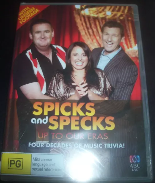 Spicks And Specks Up To Our Eras ABC DVD (Australia Region 4) DVD – New