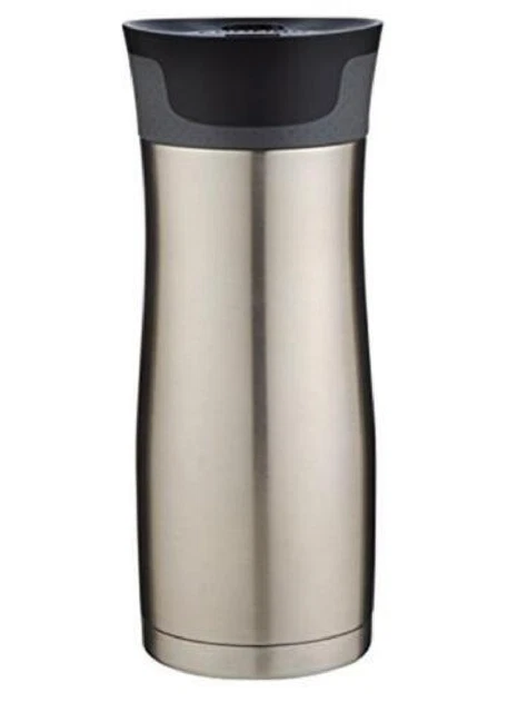 Stainless Steel Travel Mug, Contigo 16 Oz. Autoseal West Loop Vacuum-Insulated 5