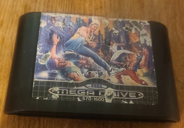 Jeu SEGA Megadrive - Streets Of Rage 2 (Beat Them All) - Cartouche Seule PAL - Comme Neuf