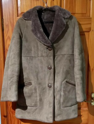 MANDORA GENUINE SHEEPSKIN Long Brown A 