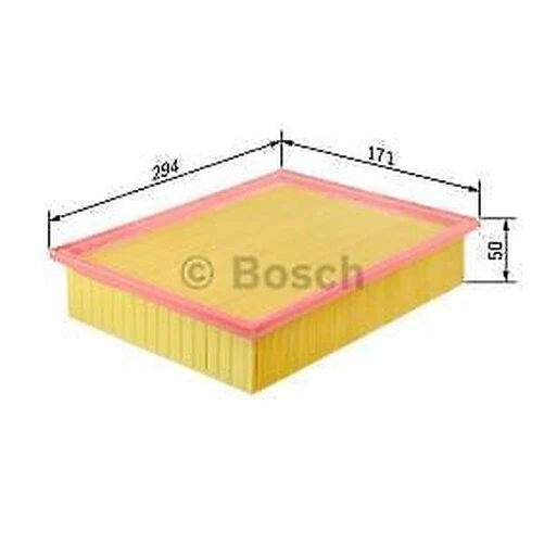 Bosch F026400105 Luchtfilter – Beschermt Motor, Hitte- En Drukbestendig, Voor Optimale Motorprestaties