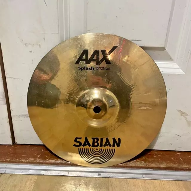 10" Sabian AAX Splash \\ Spedizione gratuita nel Regno Unito continentale