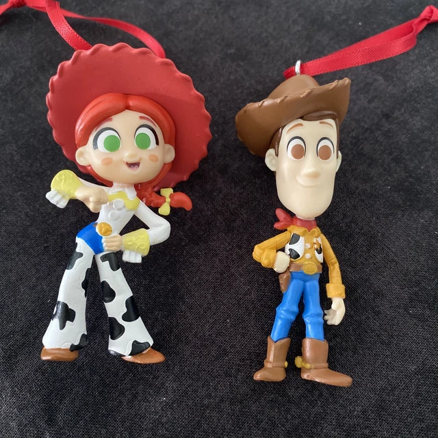 NEW DISNEY CLASSIC Woody &Jesse Toy Story Christmas Ornament Cowgirl