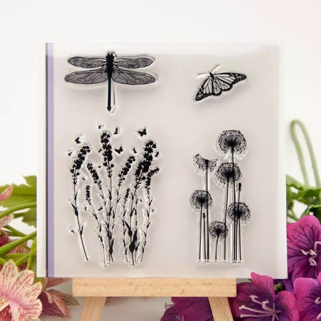 Dragonfly Clear Stamp for Card Making Paper Craft Photo Albums DIY Scrapbooking