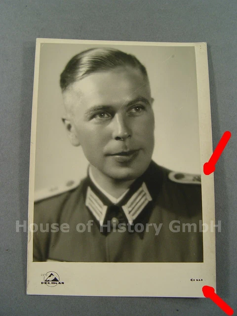 106201, Portrait Foto: Offizier, Leutnant, Panzerjäger, PzJäg, Cilli, Celje