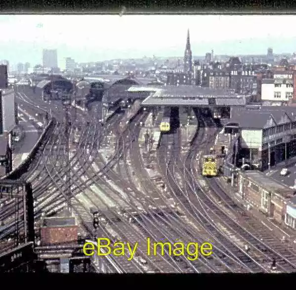 Photo 6x4 Rail entrance to Newcastle Central Station Newcastle upon Tyne  c1970