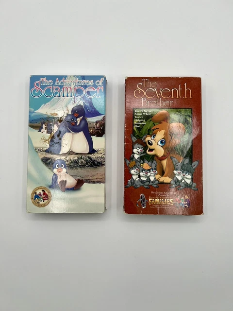 THE SEVENTH BROTHER and Adventures of Scamper VHS Featured Films For ...
