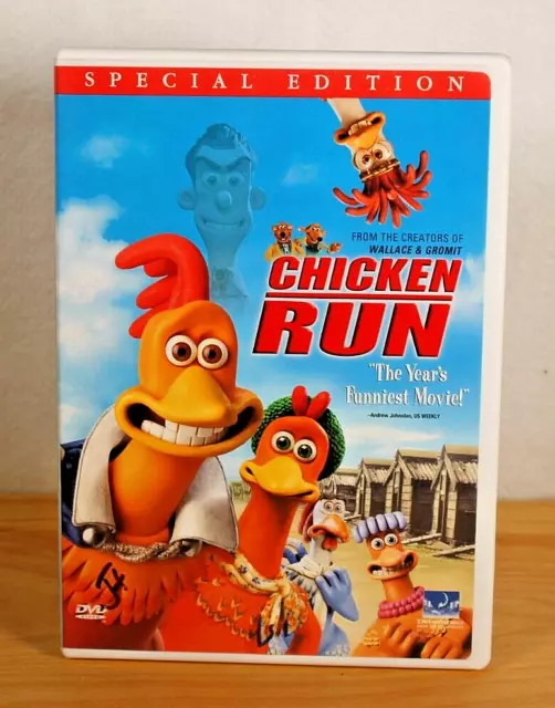 CHICKEN RUN, DVD 2006/DreamWorks/ Widescreen, Like New $3.49 - PicClick
