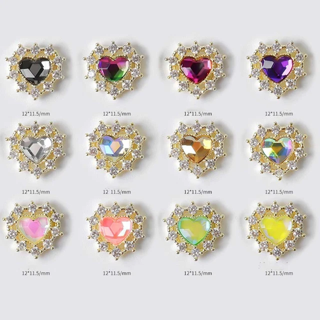 Love Nail Art Diamond Nail Art Jewelry DIY Nail Art Decoration Manicure Tool 2