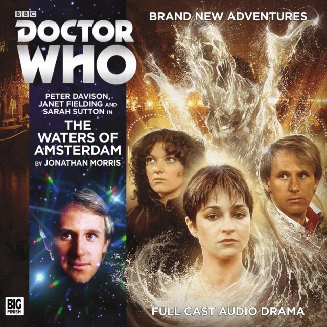 Doctor Who: The Waters of Amsterdam (2CD) Big Finish 208 Peter Davison Fifth 5th