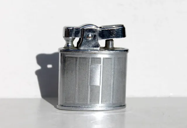 Rare Ancien Briquet Essence - Rechargeable - Tiki Wifeu Austria - Petrol Lighter 2