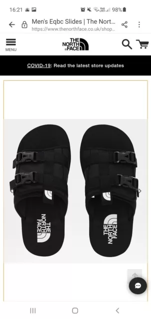 North face deals mens sliders
