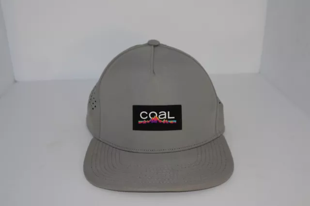 Coal The Robertson Athletic Mesh Trucker Cap Hat Snapback Charcoal