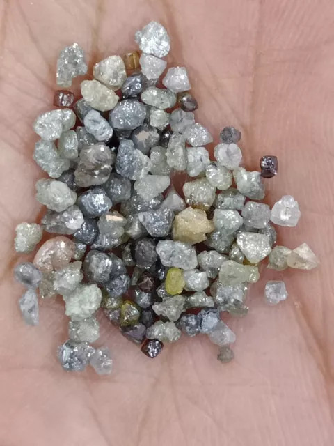 Rough Uncut Premium Grade Diamond Lot (50+ Loose) 5.00 Ct 2