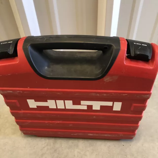 Hilti SIW 144-A, 1/2"  Impact Driver Case ONLY. NO TOOL INCLUDED