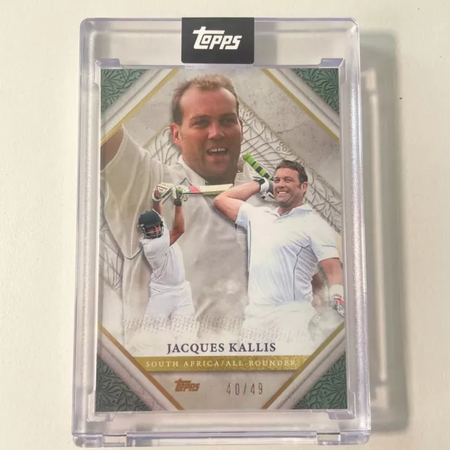 Topps Cricket 2023 Jacques Kallis South Africa  40/49